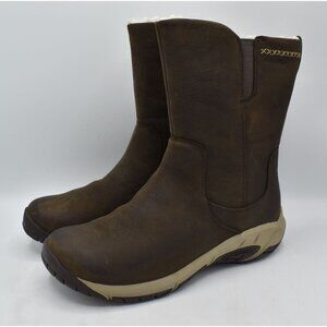 Merrell Womens Size 9 Encore 4 Tall Zip Polar Leather Waterproof Insulated Boots